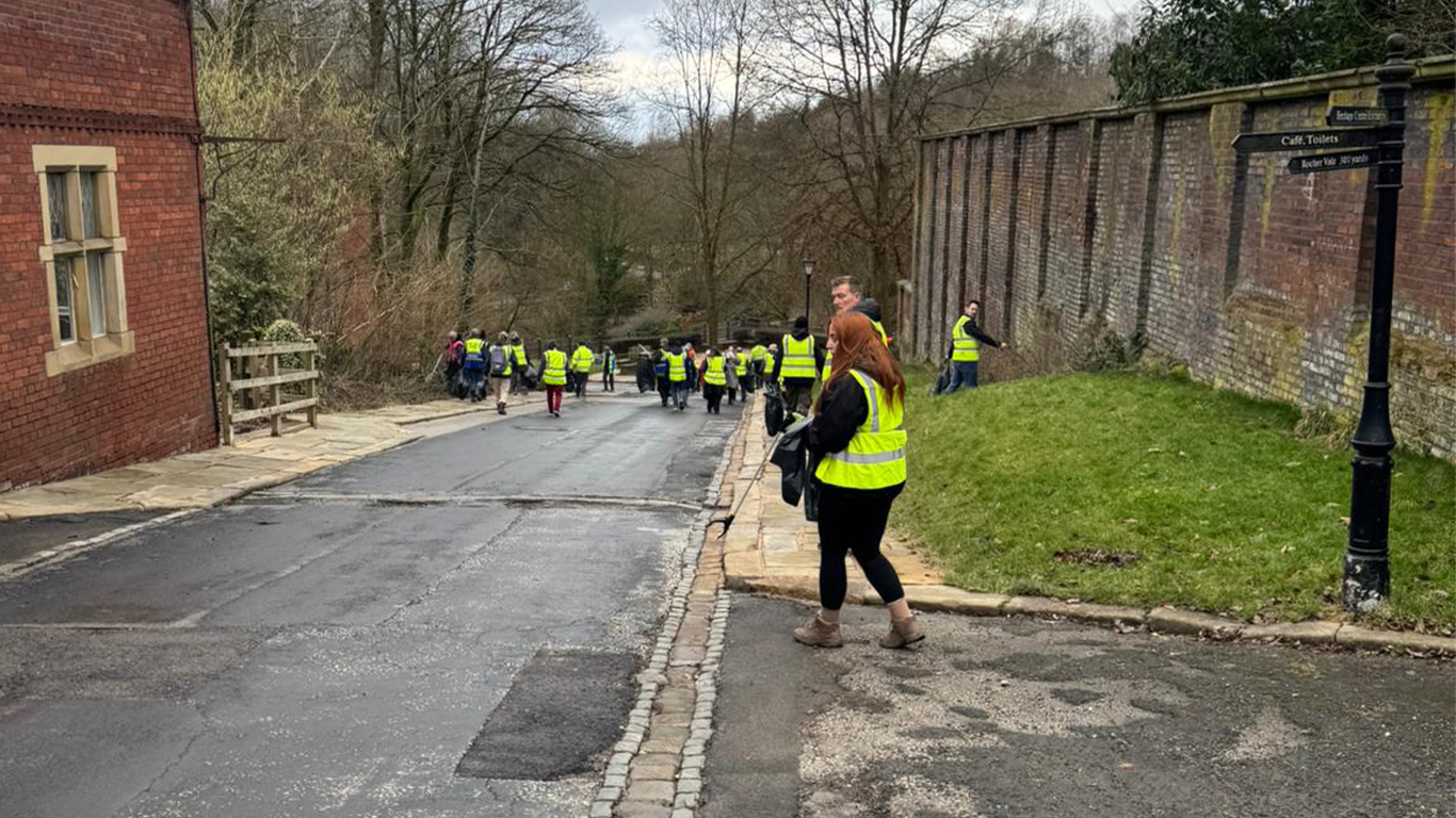 Park Bridge Community Litter Pick Removes 51 Bags of Rubbish